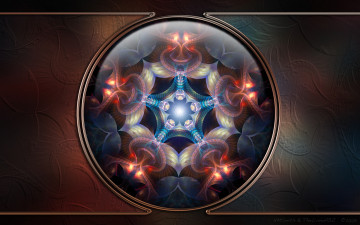 Картинка 3д графика fractal фракталы