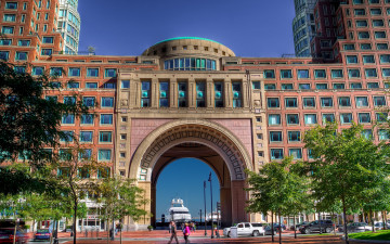 Картинка boston города здания дома