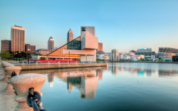 Картинка cleveland города улицы площади набережные