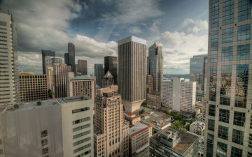 Картинка seattle города здания дома