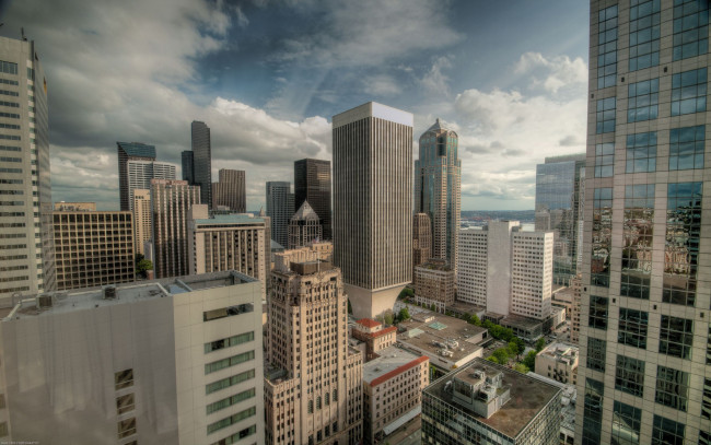 Обои картинки фото seattle, города, здания, дома