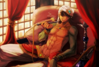 Картинка подарочег на марта аниме tiger and bunny мужчина