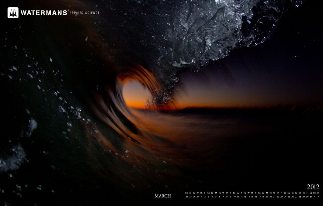 Обои картинки фото календари, природа, волна
