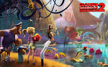Картинка cloudy with chance of meatballs мультфильмы клубника