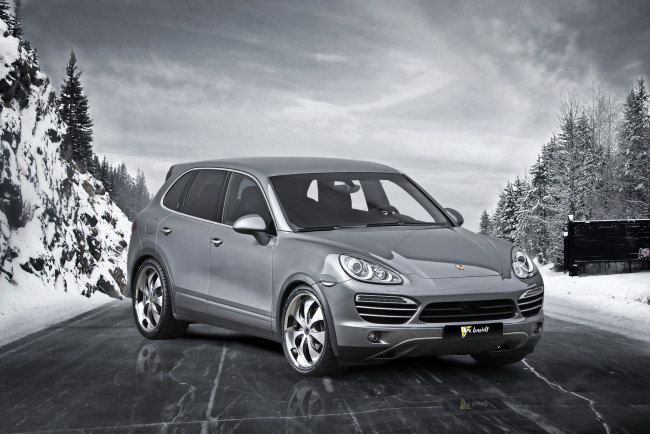 Обои картинки фото 2011, porsche, cayenne, 958, автомобили