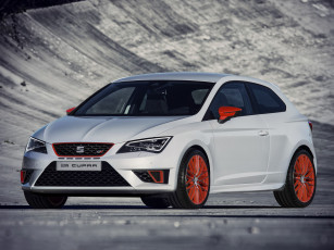 обоя автомобили, seat, leon, cup, 2013, racer