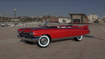 Картинка автомобили 3д красный автомобиль