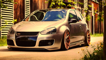 Картинка автомобили volkswagen gti golf