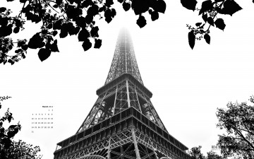 Картинка календари города париж