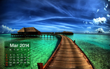 Картинка календари природа море