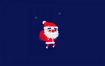 Картинка праздничные векторная+графика+ новый+год шапка дед мороз