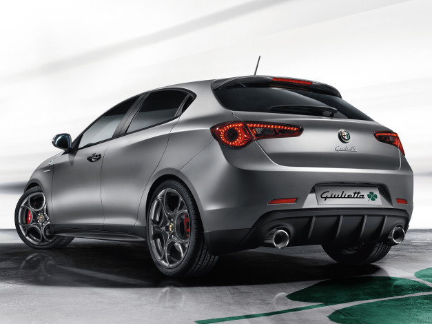 Обои картинки фото автомобили, alfa romeo, 2014, 955, verde, quadrifoglio, mito, alfa, romeo