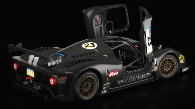 Обои картинки фото автомобили, 3д, ferrari, p4, 9, competizione3, open