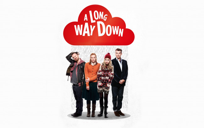 Обои картинки фото долгое падение, кино фильмы, a long way down, долгое, падение, imogen, poots, pierce, brosnan, toni, collette, aaron, paul, a, long, way, down