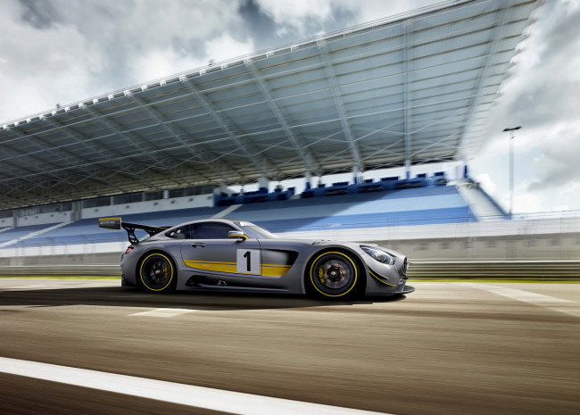 Обои картинки фото 2015 mercedes-benz gt3 amg, автомобили, mercedes-benz, серый, тюнинг
