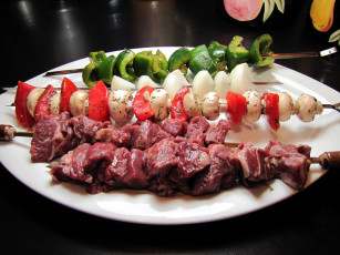 Картинка еда шашлык +барбекю пяско