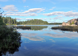 Картинка природа реки озера отражение вода лето река