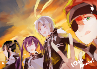 Картинка аниме +gray-man allen walker kanda экзорцист воин lavi lenalee