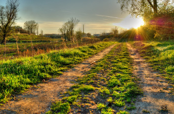 Картинка природа дороги тракт