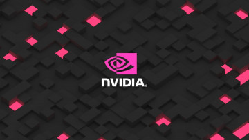 Картинка компьютеры nvidia фон логотип