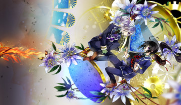 Картинка аниме touken+ranbu namazuo toushirou honebami