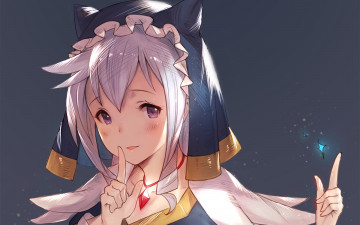 Картинка аниме kono+subarashii+sekai+ni+shukufuku+wo девушка взгляд фон