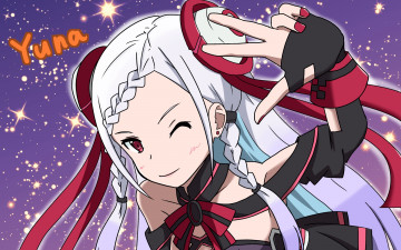 Картинка аниме sword+art+online девушка взгляд фон