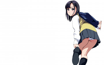 Картинка аниме unknown +другое девушка взгляд фон