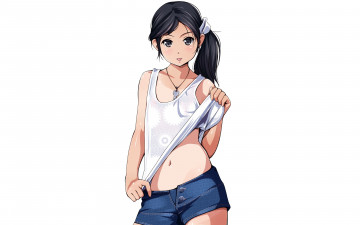 Картинка аниме unknown +другое девушка взгляд фон