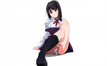 Картинка аниме unknown +другое девушка взгляд фон