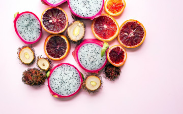 Картинка еда фрукты +ягоды экзотический фрукт