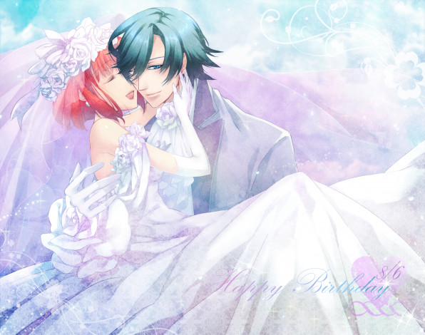 Обои картинки фото аниме, uta no prince-sama, поющий, принц