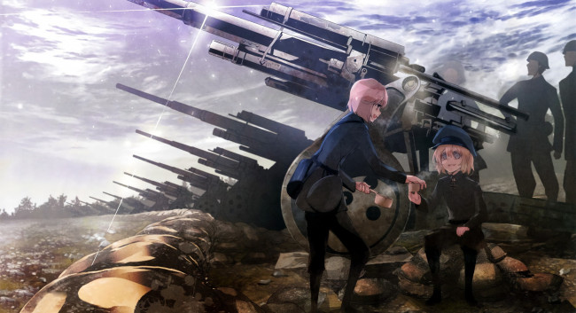 Обои картинки фото аниме, youjo senki, youjo, senki