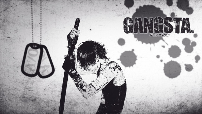 Обои картинки фото аниме, gangsta, nicolas, brown