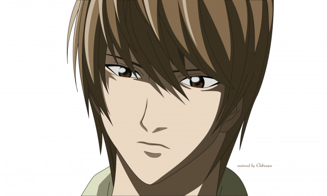 Обои картинки фото аниме, death note, yagami, raito