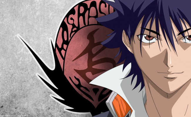 Обои картинки фото эйр гир ,  air gear, аниме, air gear, парень, фон, взгляд