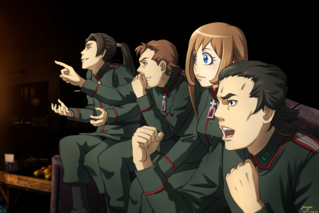 Обои картинки фото аниме, youjo senki, youjo, senki