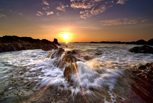 Обои картинки фото природа, восходы, закаты, рассвет