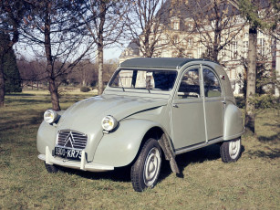 Картинка citro& 235 n+2cv+1960 автомобили citroen ds 1960 2cv