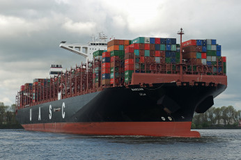 Картинка корабли грузовые+суда контейнеровоз