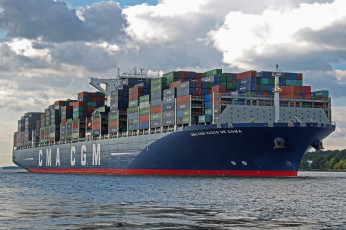 Картинка корабли грузовые+суда контейнеровоз