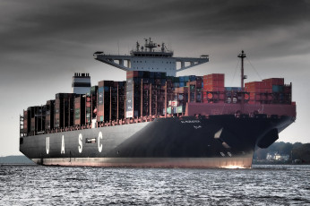 Картинка корабли грузовые+суда контейнеровоз