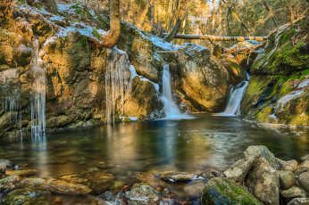 Картинка природа водопады простор