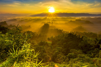 Картинка природа восходы закаты простор