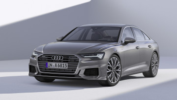 Картинка audi+a6+2019 автомобили audi a6 серый 2019