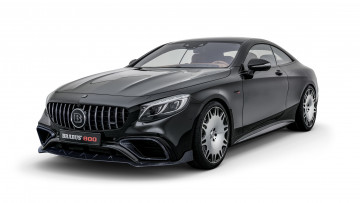 Картинка brabus+800+coupe+based+on+mercedes-benz+amg+s-63+4matic+coupe+2018 автомобили brabus based coupe 800 4matic s-63 amg mercedes-benz 2018