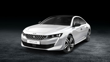 обоя peugeot 508 gt line 2019, автомобили, peugeot, белый, gt, 508, 2019, line