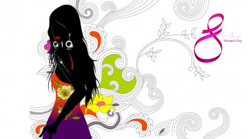 Картинка праздничные международный+женский+день+-+8+марта праздник 8 марта девушка взгляд фон международный женский день