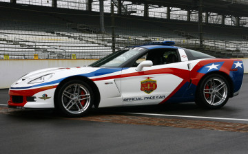 Картинка corvette+z06+indianapolis+500+pace+car+2006 автомобили corvette z06 indianapolis 500 pace car 2006