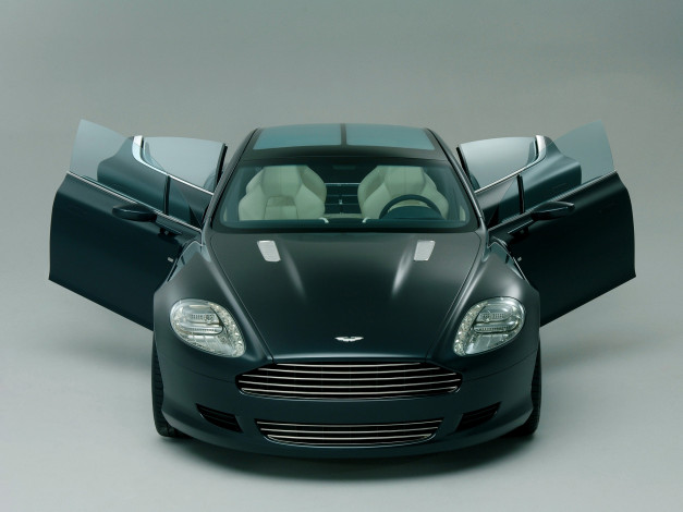 Обои картинки фото aston martin rapide concept 2006, автомобили, aston martin, 2006, concept, rapide, aston, martin